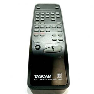 【送料無料】【動作確認済】TASCAM タスカムRC-32 REMOTE CONTROL UNIT MD-350 MD-301 MD-301MKⅡ用