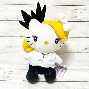 ヨシキティ YOSHIKITTY ぬいぐるみ　16902 ラウンドワン限定 yoshikitty BIG タグ付き X Japan×ハローキティ