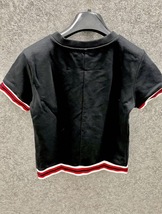 ★1円～ 売り切り ジバンシィ GIVENCHY コットン Tシャツ ブラック キッズサイズ12 キッズ アパレル ファッション ブランド_画像3