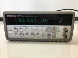 A20736)HEWLETT PACKARD 33120A 15MHz FUNCTION/ARBITRARY WAVEFORM GENERATOR ファンクション ジェネレーター 中古現状品 