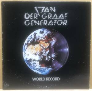 UKプログレ　USオリジナル盤　Van Der Graaf Generator / World Record　　Masterdisk刻印