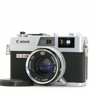 美品 CANON Canonet キャノネット QL17 GIII G-III G3 レンジファインダー フィルムカメラ