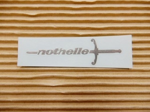 送料無料！Nothelle ノーテレ エンブレム ステッカー S 新品・正規品！