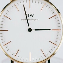 Daniel Wellington ダニエルウェリントン 腕時計 アナログ B10 時計 ヴィンテージ 2針 白文字盤 アクセサリー アンティーク レトロ とけい_画像2