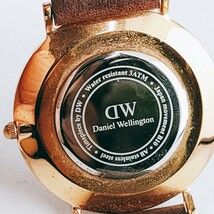 Daniel Wellington ダニエルウェリントン 腕時計 アナログ B10 時計 ヴィンテージ 2針 白文字盤 アクセサリー アンティーク レトロ とけい_画像9