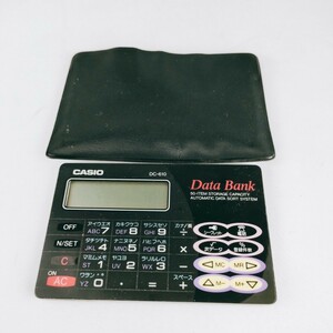 casio data bank Casio Data Bank DC-610 телефонная книга калькулятор карта калькулятор офисные принадлежности канцелярские принадлежности канцелярские товары 