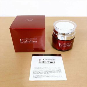 555*たかの友梨 エステファクト ホワイトジェル Esthe Fact 肌トリートメント美容ジェル 50ｇ 未使用品