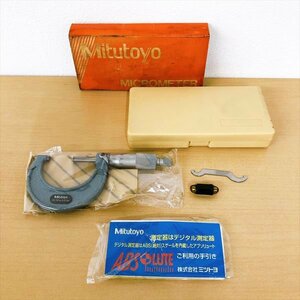 995*Mitsutoyo ミツトヨ 外側マイクロメータ 103-138 M110-50 未使用品