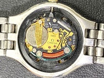 【即決/不動品】 OMEGA オメガ デビル デヴィル シンボル レディースウォッチ シルバー ゴールド コンビ 腕時計 クオーツ _画像7