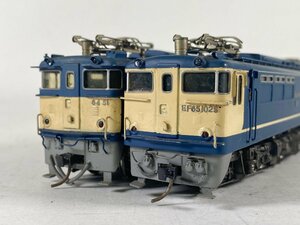 7-29＊HOゲージ 電気機関車 まとめ売り EF65 EF64 箱無し 鉄道模型(ajc)