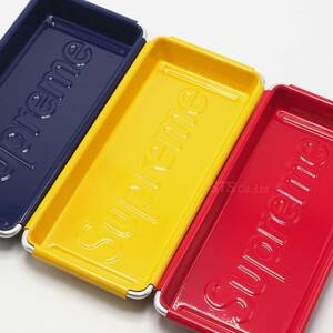 ◆【新品/全3色セット】23SS Supreme Dulton Tray / Red Yellow Blue◆