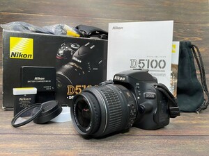 Nikon ニコン D5100 レンズキット デジタル一眼レフカメラ 元箱付き #B35