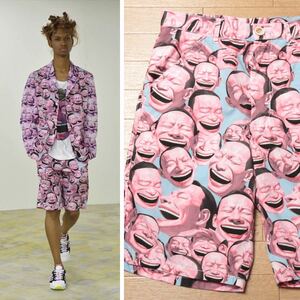 2021 コムデギャルソン ユエミンジュン YUE MINJUN SHIRT ハーフパンツ シャツ comme des garconsヴィンテージ プリュス ショーツ コラボ