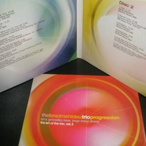 2CD ブラッド メルドー プログレッション アート トリオ 5 紙ジャケ Brad Mehldau Progression ラリー・グレナディア ロッシィ Art of Trioの画像3