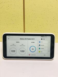 Galaxy　ギャラクシー　5G Mobile Wi-Fi　モバイルワイファイ　SCR01　動作確認済み