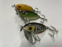 ミニサイズ OLD fred arbogast jitterbug オールド アーボガスト ジッターバグ ( heddon ヘドン ABU 道楽 ZEAL ハトリーズ バルサ50 )_画像6