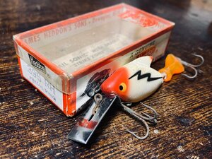 50's へドン ファイアテールソニック 黄目 箱付 1950年代 / heddon FIRETAIL SONIC ヘドン ルアー オールドへドン レア ビンテージ