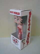 ★　FUNKO製　BOBBLE-HEAD　首振り人形　BETTY BOOP　赤いドレス　★_画像4