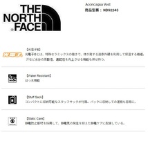 THE NORTH FACE ザノースフェイス アコンカグアベスト ブラック XXL　ND92243　メンズ　ダウンベスト　アウトドア_画像6