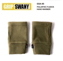 GRIP SWANY グリップスワニー ポーラテック フリースハンドウォーマー オリーブ　GSA-95　手袋　アウトドア　キャンプ_画像2