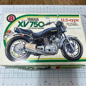 プラモデル 1/20 YAMAHA XV750 us-type「スモールバイクシリーズNo.8」