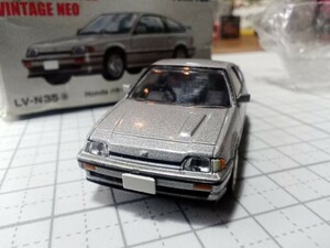 LV-N35a Honda バラードスポーツ CR-X Si （シルバー） （1/64スケール トミカリミテッドヴィンテージNEO 225409）