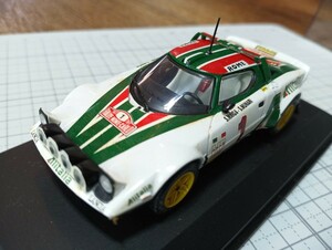 MINICHAMPS Lancia Stratos Alitalia 1st Minichamps / Lancia Stratos / миникар / гоночный автомобиль / вскрыть товар 