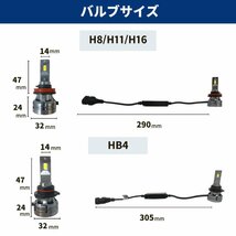 fcl.直営店 フォグランプ 2色切替 カラーチェンジ (ホワイト / イエロー) LEDバルブ H8/H11/H16 ツインカラー【1年保証/国内サポート付】_画像9