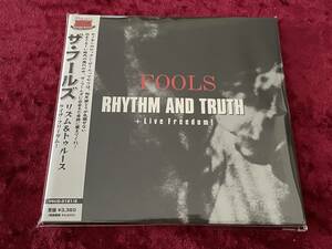 ★ザ・フールズ★2CD★紙ジャケット★リズム＆トゥルース ライヴ・フリーダム！★帯付★CD★THE FOOLS★RHYTHM AND TRUTH + LIVE FREEDOM★