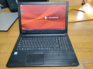 東芝 dynabook B65 クアッドコア Core i5-8250U 15.6inch メモリー8GB SSD256GB DVDドライブ