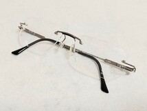 新品　CAZAL カザール　ドイツ製　ブランド　メガネ　めがね　ツーポイント　チタン　軽い　高級感　上品_画像4