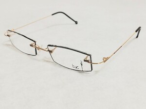 新品　bx. ドイツ製　ブランド　メガネ　めがね　ツーポイント　軽い　高級感　上品　綺麗
