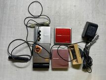 SONY SHARP Panasonic Victor MD ウォークマン カセットプレーヤー 全4個_画像1