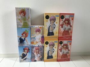 五等分の花嫁フィギュアまとめ売り9体