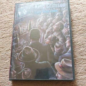 送料無料！　２枚組　中古・セル盤　DVD キングクリムゾン KING CRIMSON EYES WIDE OPEN