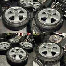 トヨタ プリウス ZVW30 Sツーリング 純正 17インチ 7j 50 PCD100 5穴 ハブ径約54 215/45R17 他グレード流用 シエンタ流用等_画像2