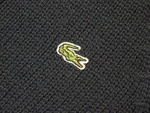 LACOSTE　ラコステ　フルジップ　カーディガン　正規品　サイズ42　襟付き　ウール　アルパカ混　ニット　セーター　ファブリカ_画像4