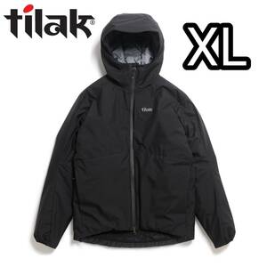 新品 23AW Tilak Svalbard Jacket GORE-TEX XL Caviar Black Climashield APEX クライマシールド中綿ダウンジャケット スバルバード黒ennoy