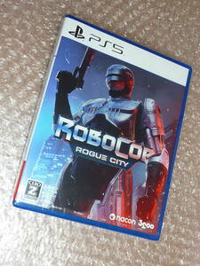 1円～★PS5 ソフト ロボコップ　ローグシティ　( RoboCop: Rogue City ) 新品未開封 送料無料