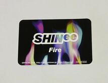 SHINee Fire 集合 ALL トレカ オニュ ジョンヒョン テミン ミノ キー ONEW JONGHYUN TAEMIN MINHO KEY Photocard_画像2