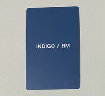 RM ナムジュン 防弾少年団 BTS INDIGO BTS JAPAN OFFICIAL SHOP JPFC 特典 ホログラム トレカ Photocard_画像4