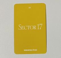 SEVENTEEN ドギョム DK SECTOR17 Weverse GLOBAL ヨントン トレカ Photocard_画像4