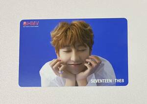 SEVENTEEN THE8tieitomin is oteen age HMV coupon trading card Photocard