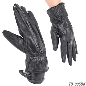 【送料無料】　【本革メンズ手袋】　ラム皮レザーグローブ　秋冬　紳士テブクロ　革手袋　TB-005 Ｌサイズ