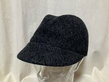 KANGOL WOOL COLLETTE カンゴール ウールコレット 帽子 グレー L 未使用品_画像1