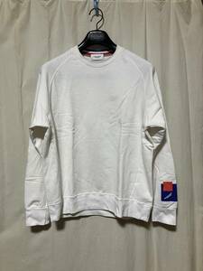 UNITED ARROWS A DUET VER-0.1 United Arrows sweatshirt white series left cuffs . print S secondhand goods white little slightly dirt equipped 