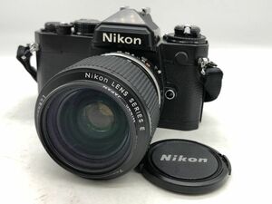 1202-016S⑦22701　一眼レフカメラ NIKON FE ニコン レンズ SERIES E 36-72mm F3.5 フィルムカメラ