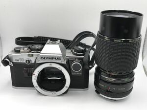 1202-113T⑦22701 フィルムカメラ OLYMPUS オリンパス OM10 本体 レンズ SIGMA ZOOM-β MULTI-COATED 1:3.5 f=70-150mm