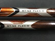 1202-210MK⑤22614 ドライバー　ユーティリティ　HONMA　ホンマ　ゴルフクラブ　3本　ATHPORT　U21　24　FLEX-R　WT-53　FLEX-S_画像5