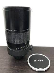 1204-105T⑯22587 カメラレンズ Nikon ニコン Reflex-NIKKOR 1000mm 1:11 望遠レンズ 一眼レフカメラ